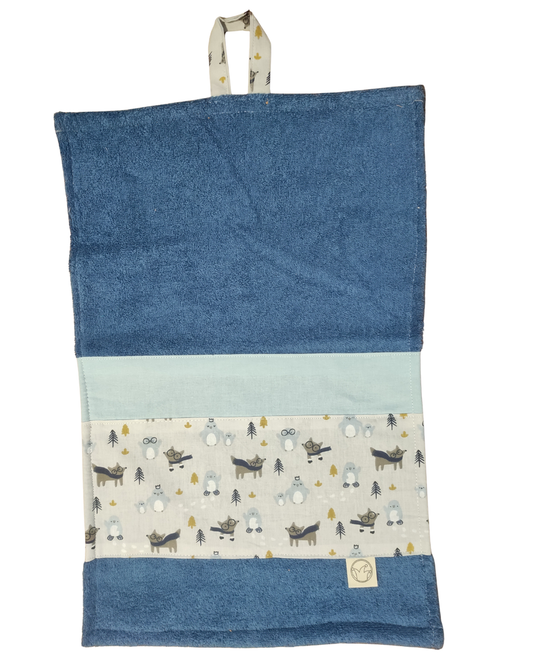 Asciugamano Asilo Pinguini