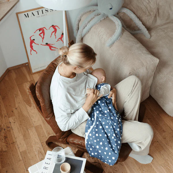Sacco nanna 2.5 TOG Pois Blu