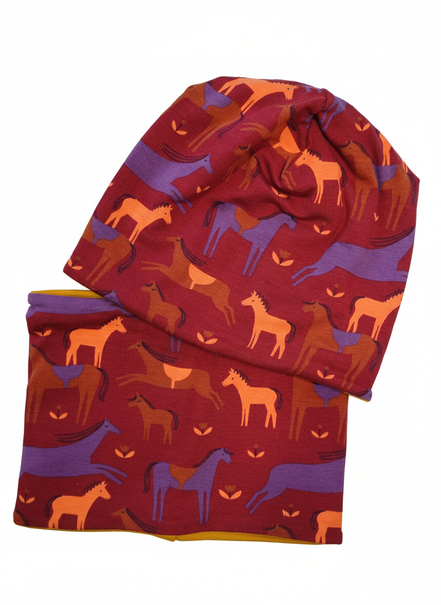 Cappellino e Scaldacollo Cavalli