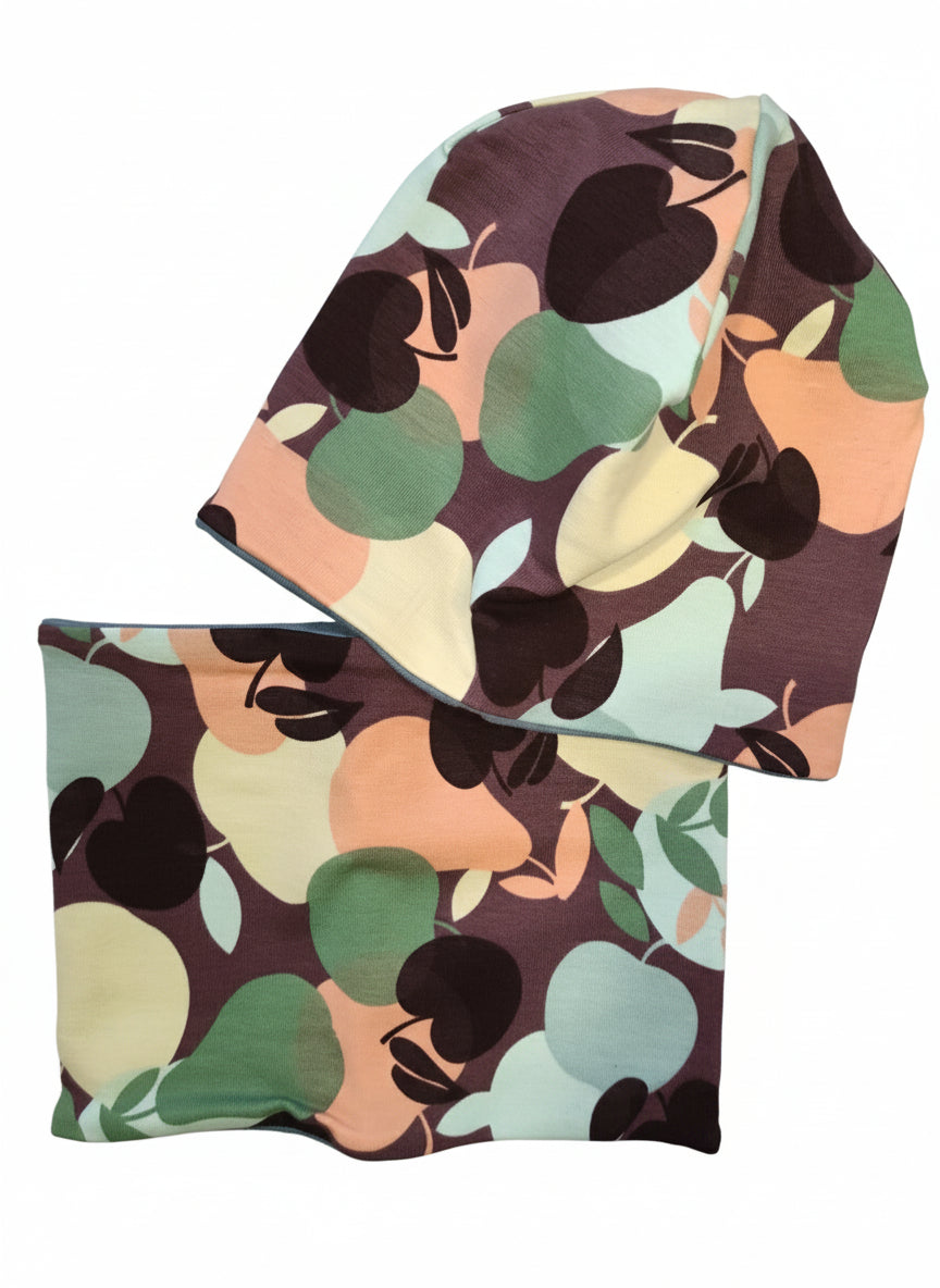 Cappellino e Scaldacollo Mele