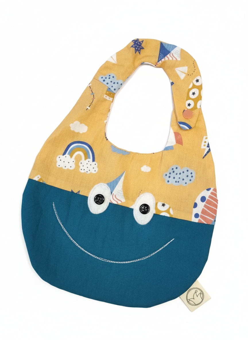 Bavaglino che sorride Aquiloni