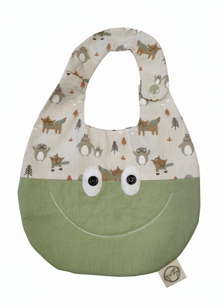 Bavaglino che sorride Dinosauri