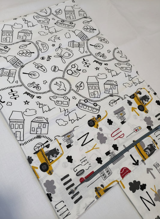 Tovaglietta da Colorare Taxi