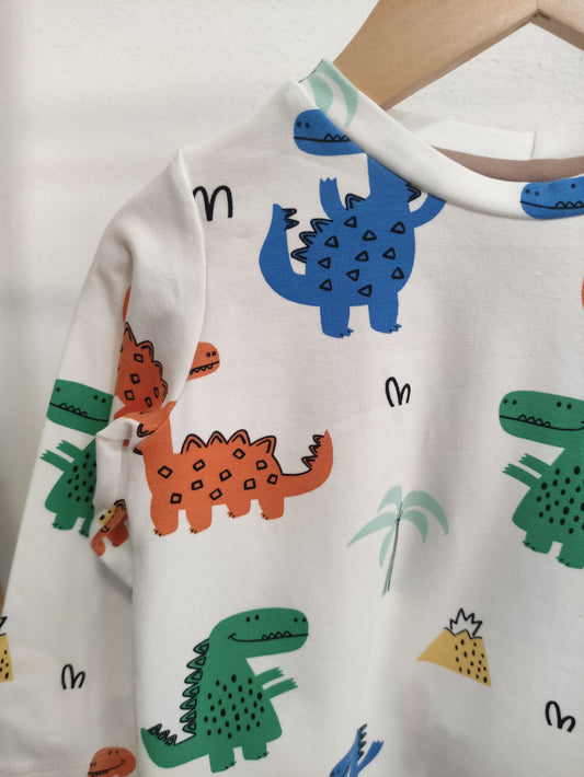 T-Shirt lunga Dinosauri
