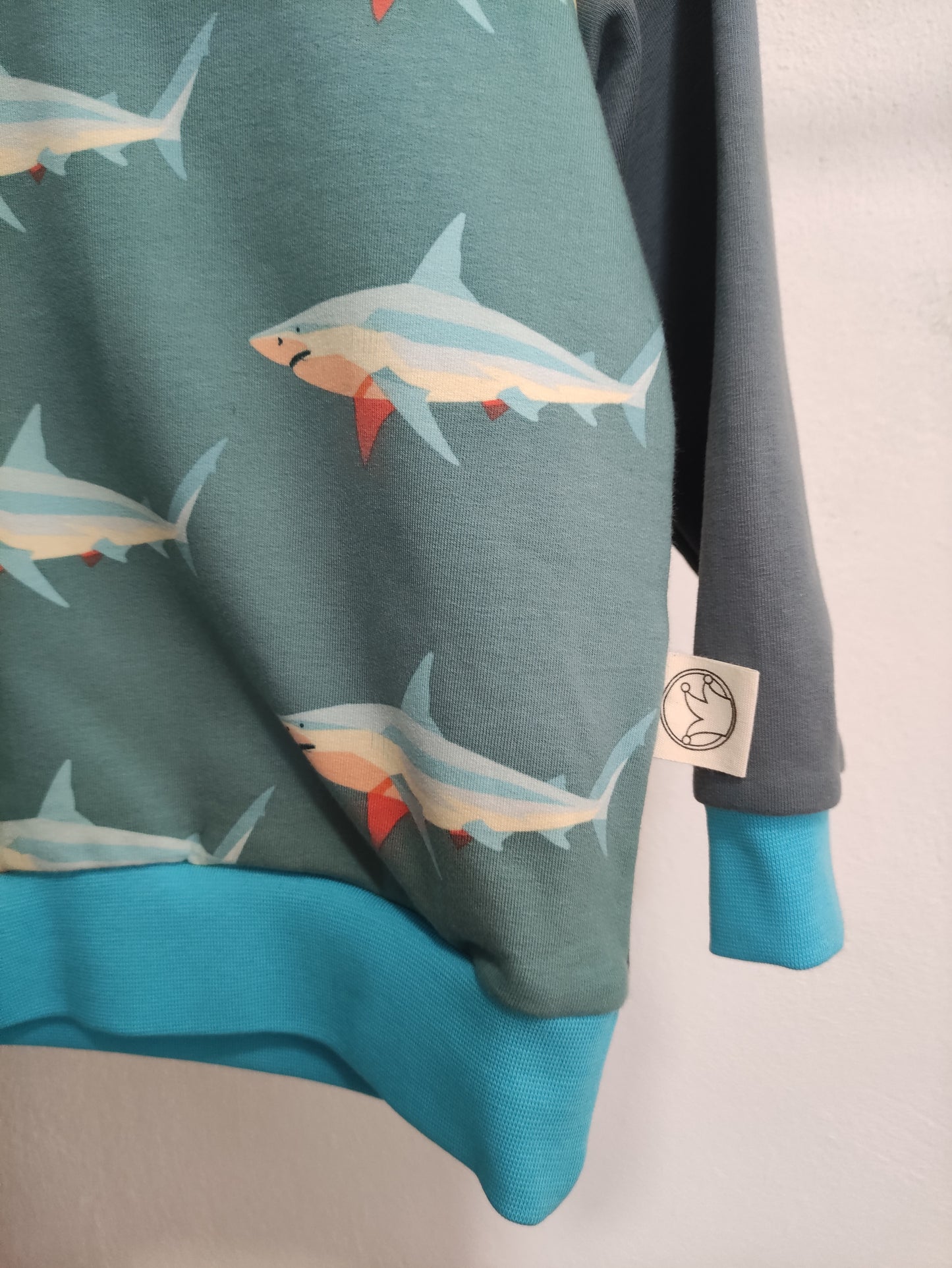 Felpa Raglan Squali