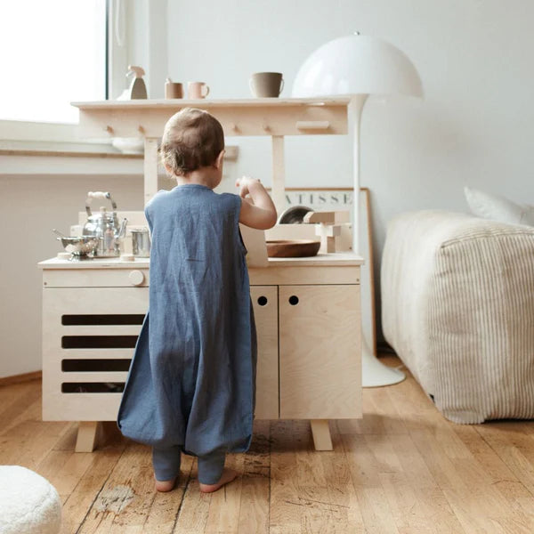 Sacco nanna con piedini 0,5 TOG Essential Blue