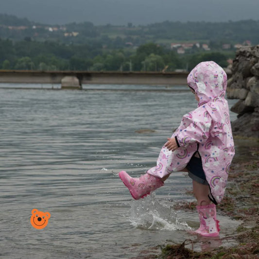 Mantellina Pioggia Unicorno Arcobaleno
