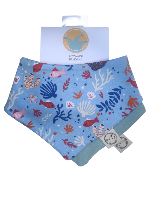Bavaglini Bandana Mare Blu