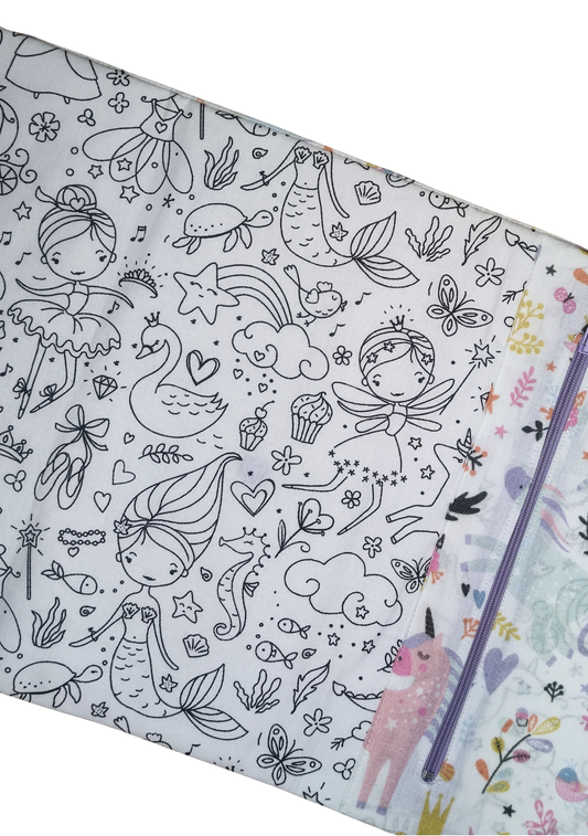 Tovaglietta da Colorare Unicorni