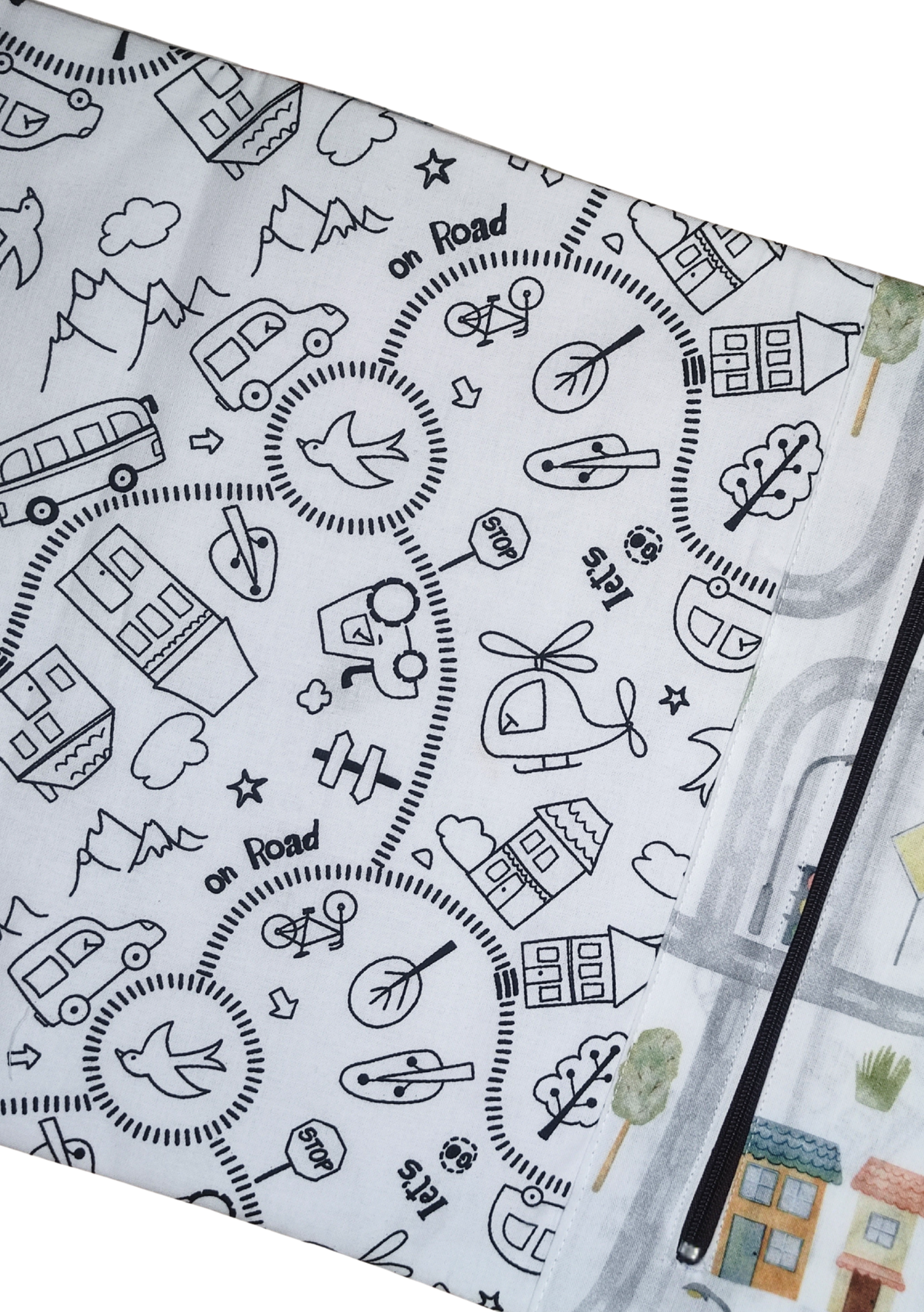 Tovaglietta da Colorare Strade