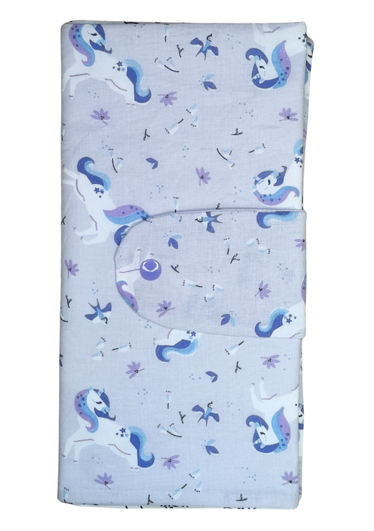 Tovaglietta da Colorare Unicorni Lilla