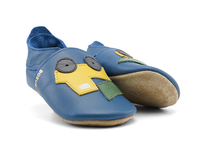 Bobux Soft Sole Gruff Tipper Cobalt