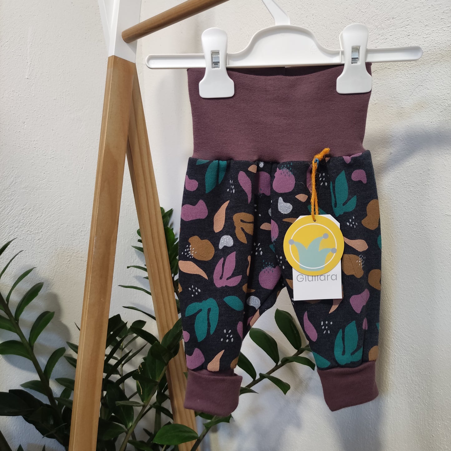 Harem Pants Foglie scure