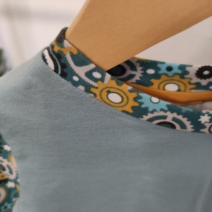 T-Shirt lunga Ingranaggi