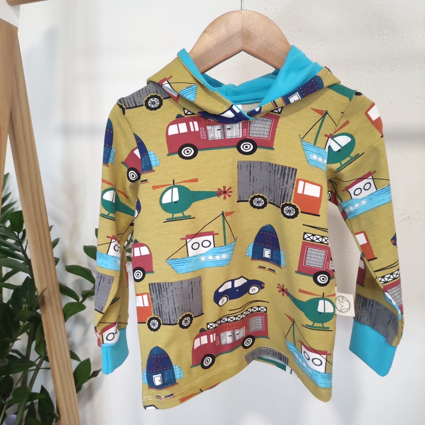 T-Shirt con cappuccio Auto