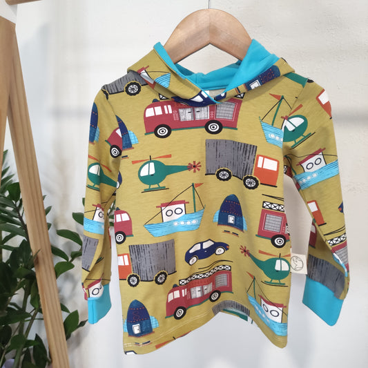 T-Shirt con cappuccio Auto