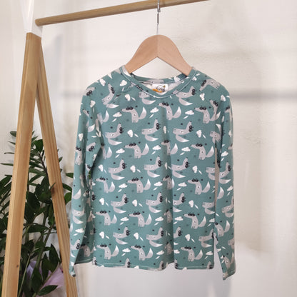 T-Shirt lunga Super Lupo