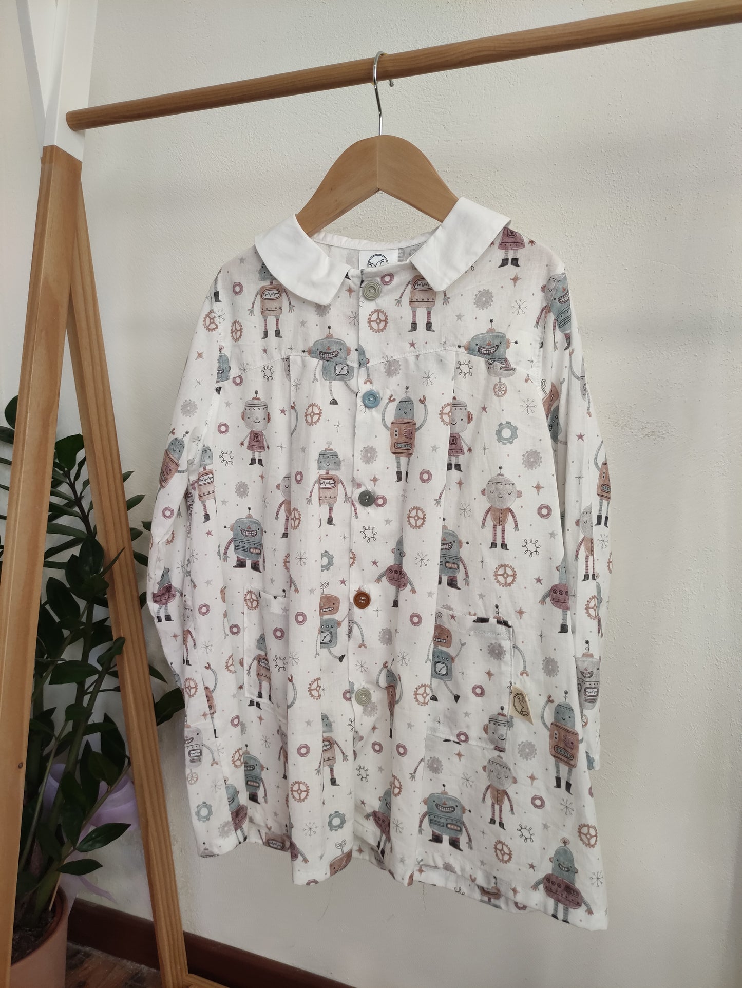 Grembiule Asilo Robot