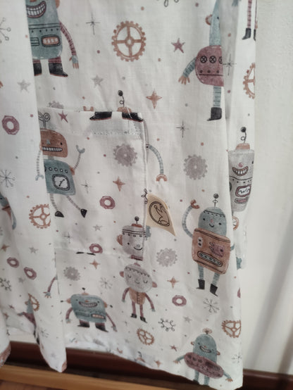 Grembiule Asilo Robot