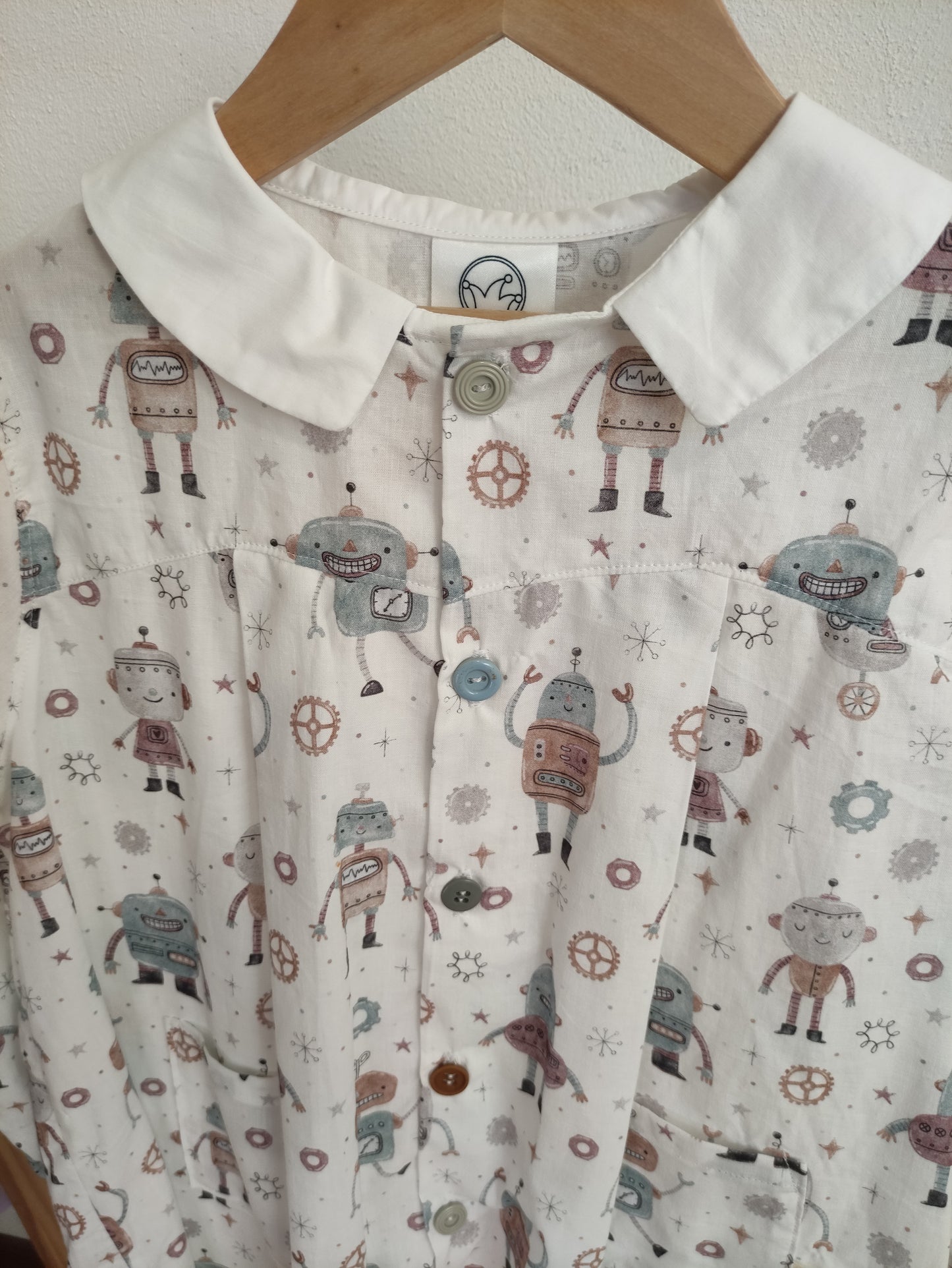 Grembiule Asilo Robot