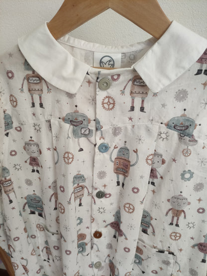 Grembiule Asilo Robot