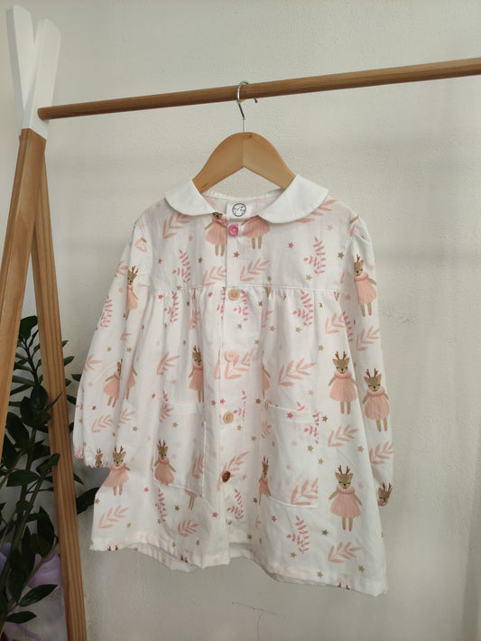 Grembiule Asilo Cerbiatti