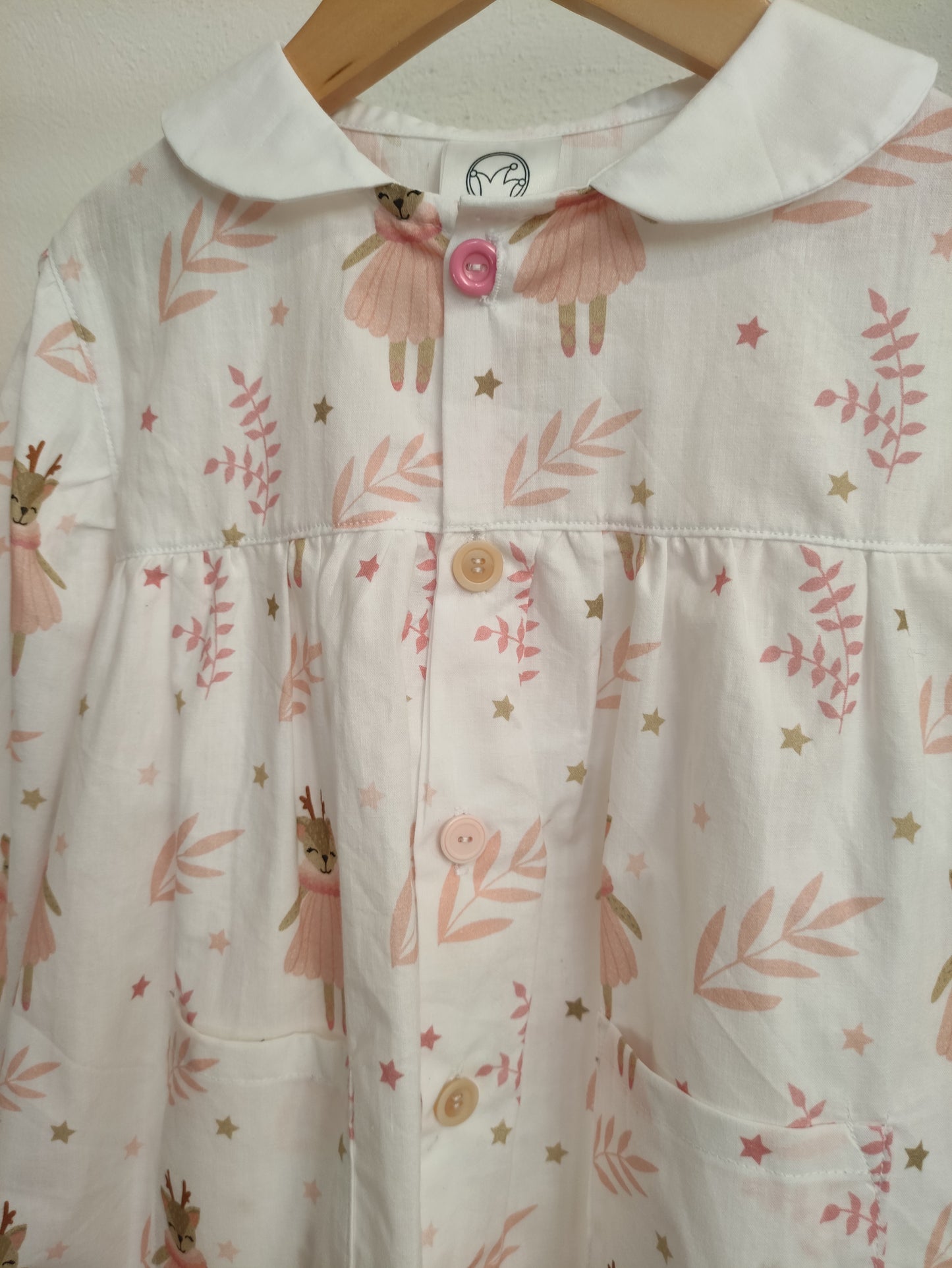 Grembiule Asilo Cerbiatti