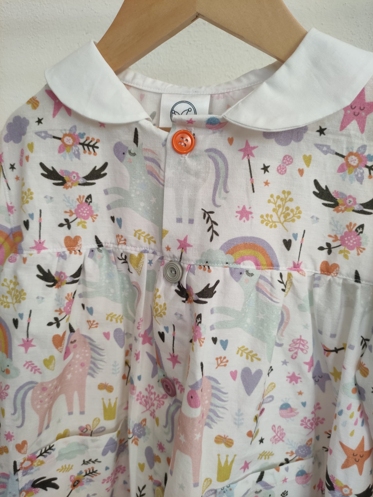 Grembiule Asilo Unicorni