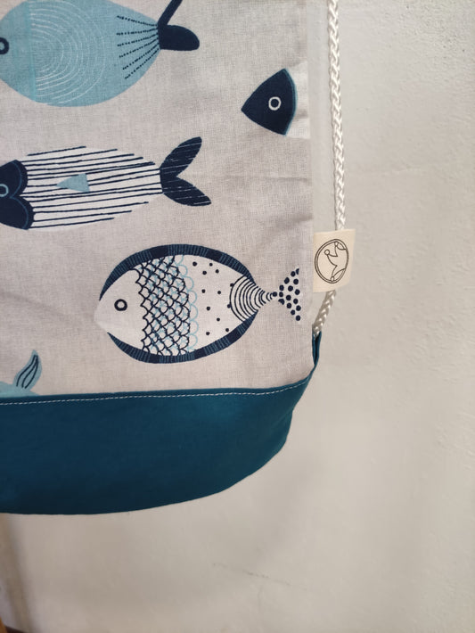 Sacca Zainetto Pesci