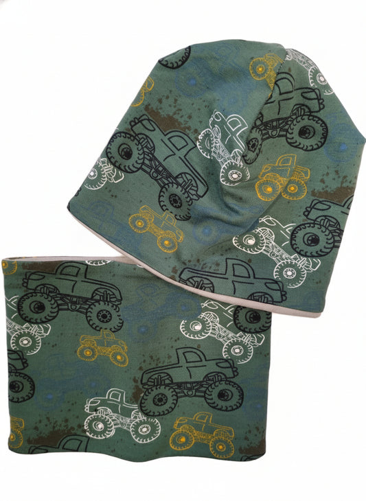 Cappellino e Scaldacollo Monster Truck
