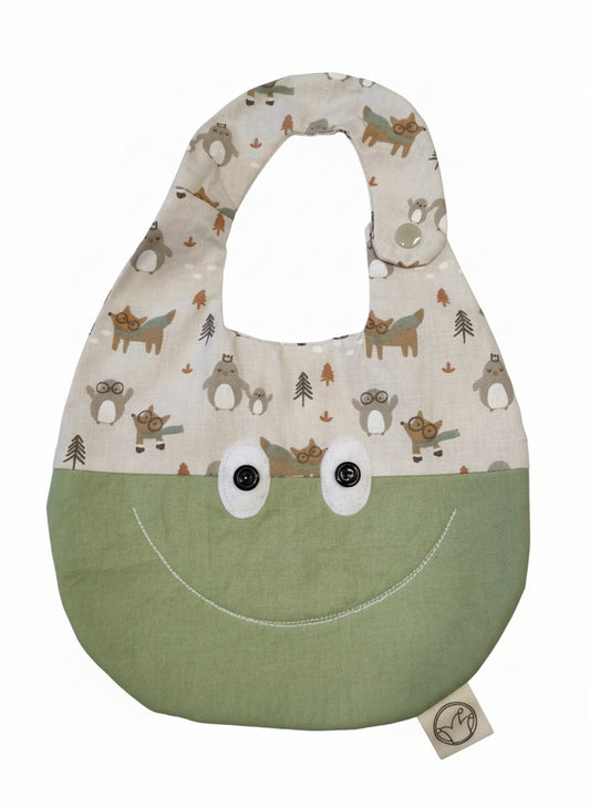 Bavaglino che sorride Dinosauri