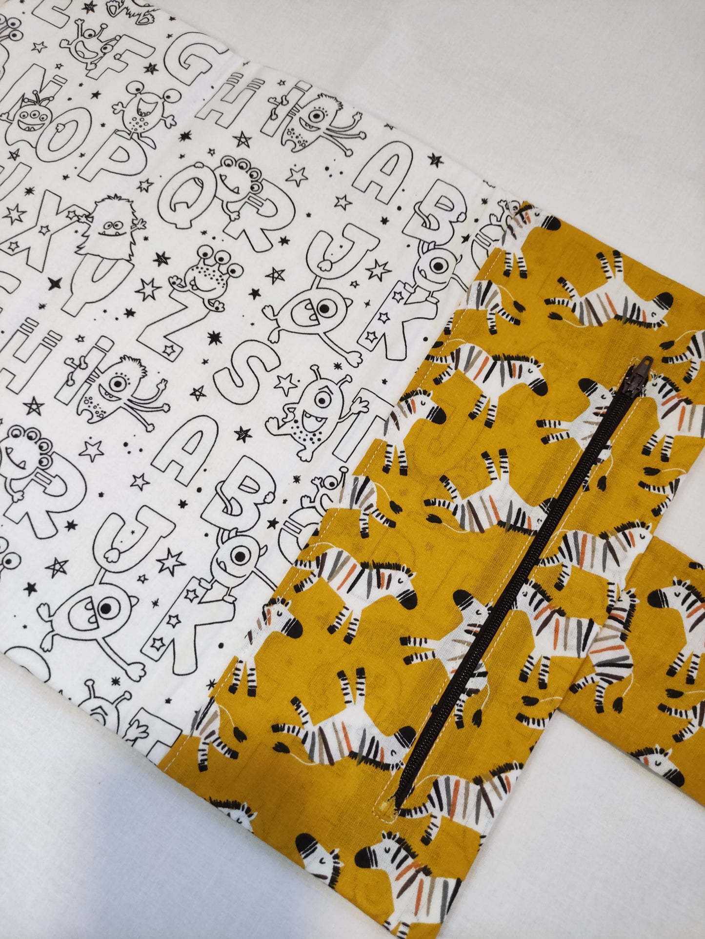 Tovaglietta da Colorare Zebre