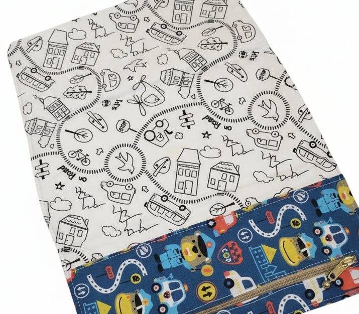 Tovaglietta da Colorare Mezzi di Soccorso