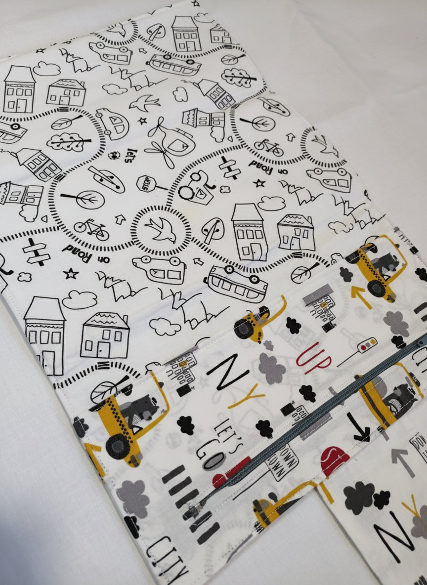 Tovaglietta da Colorare Taxi