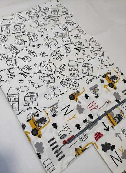 Tovaglietta da Colorare Taxi