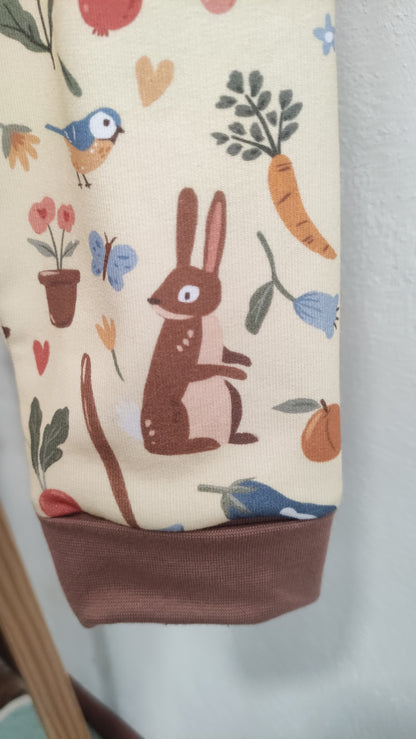 Harem Pants in Felpa