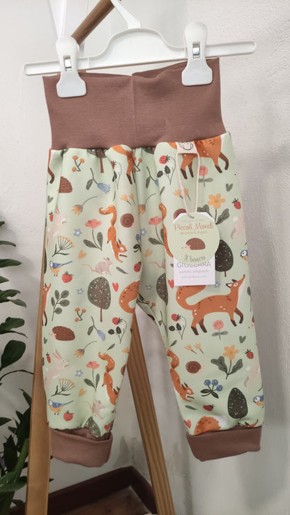 Harem Pants in Felpa