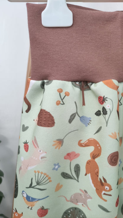 Harem Pants in Felpa