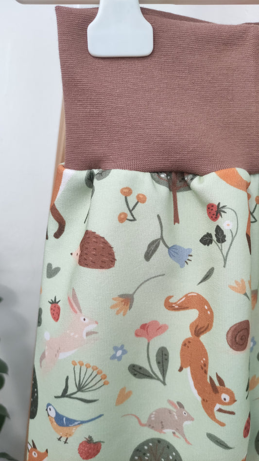 Harem Pants in Felpa