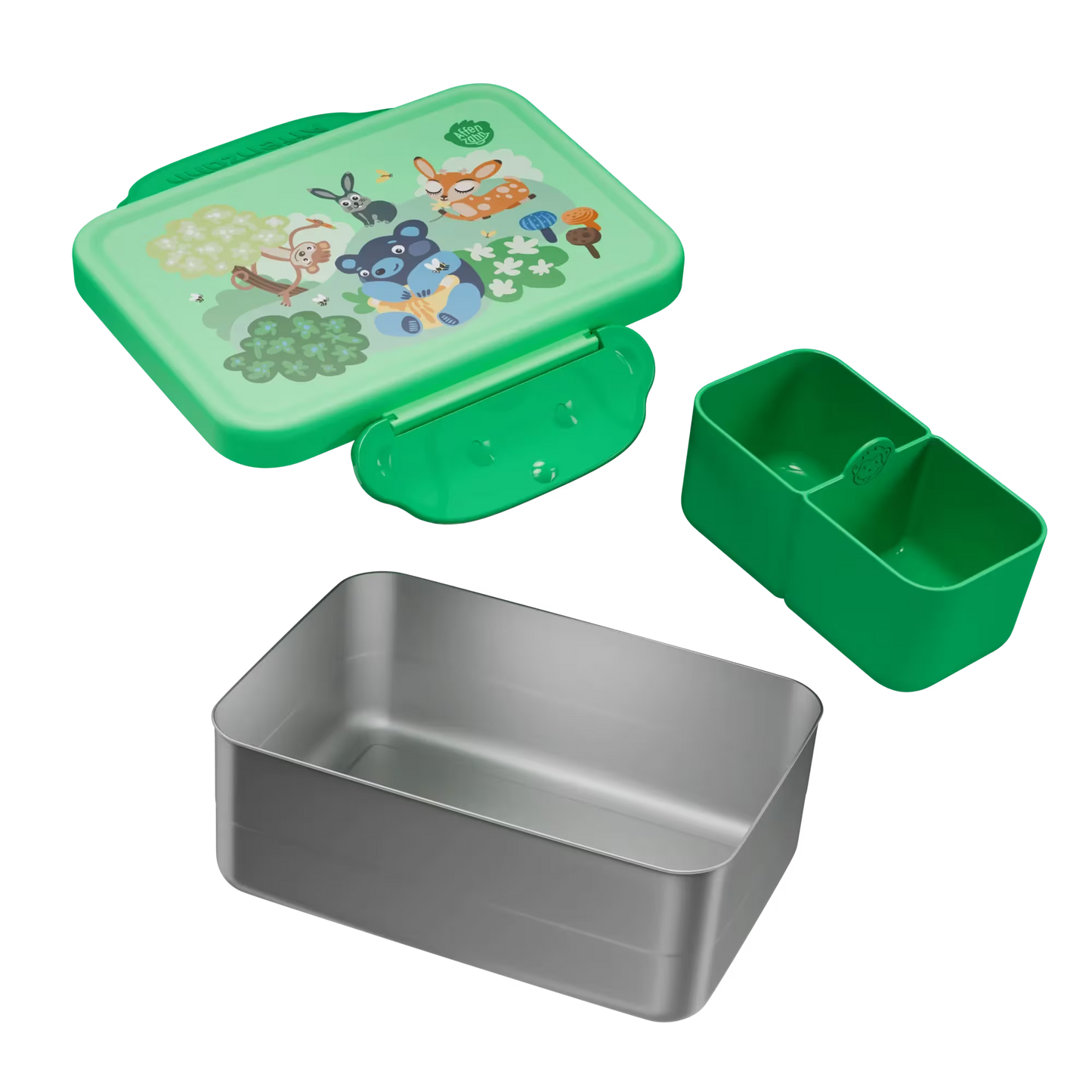 Porta merenda in acciaio Inox Prato