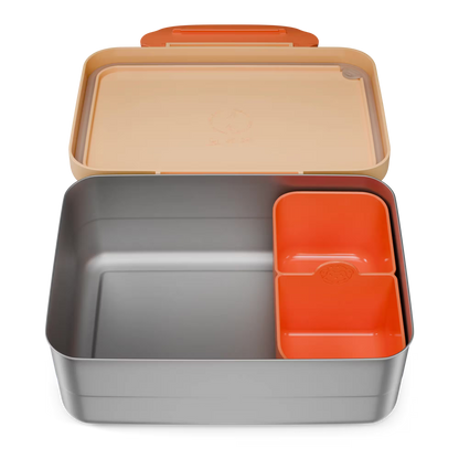 Porta merenda in acciaio Savana