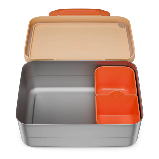 Porta merenda in acciaio Savana