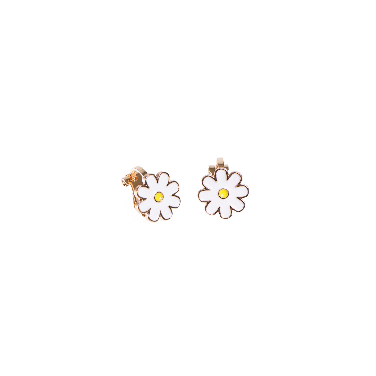 Spring Garden Clip On Earrings