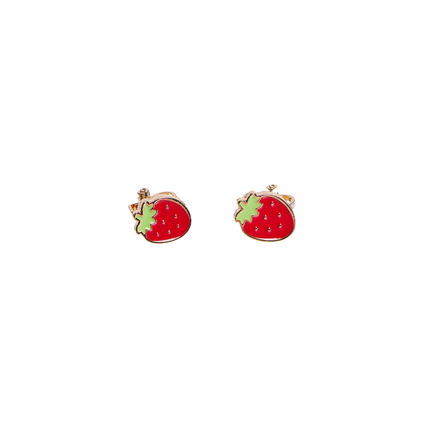 Spring Garden Clip On Earrings