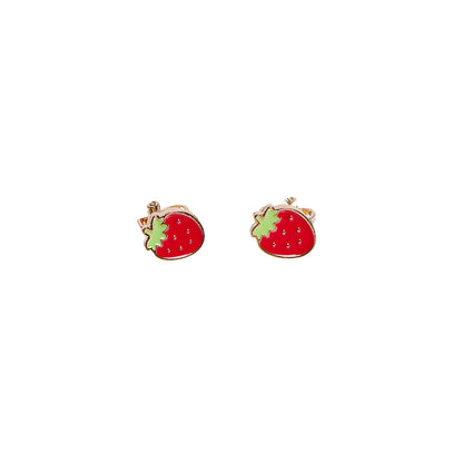 Spring Garden Clip On Earrings