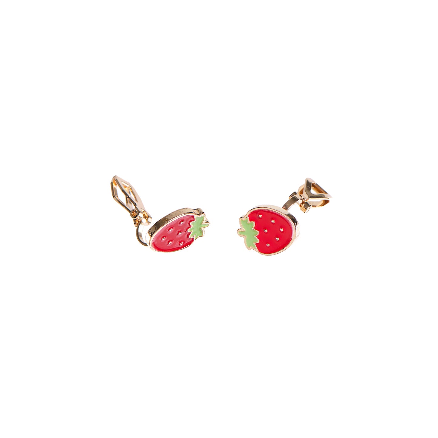 Spring Garden Clip On Earrings
