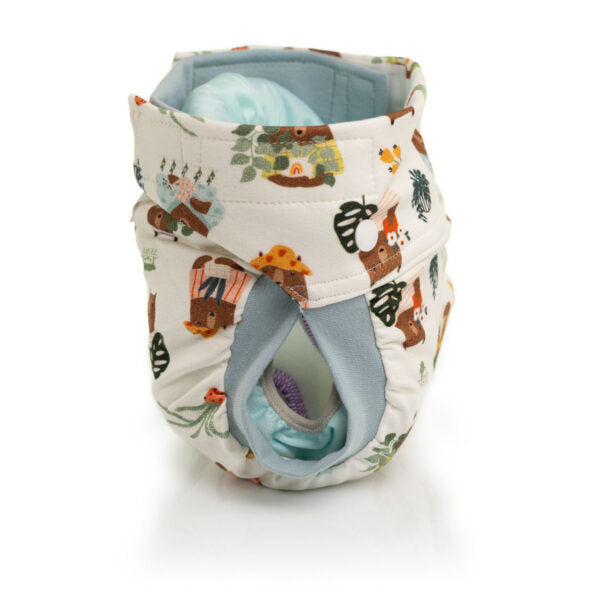 Mutandina Bio Lavabile, Gardening Azzurro