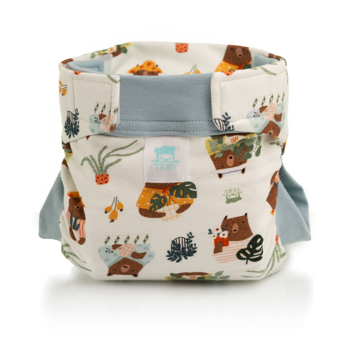 Mutandina Bio Lavabile, Gardening Azzurro